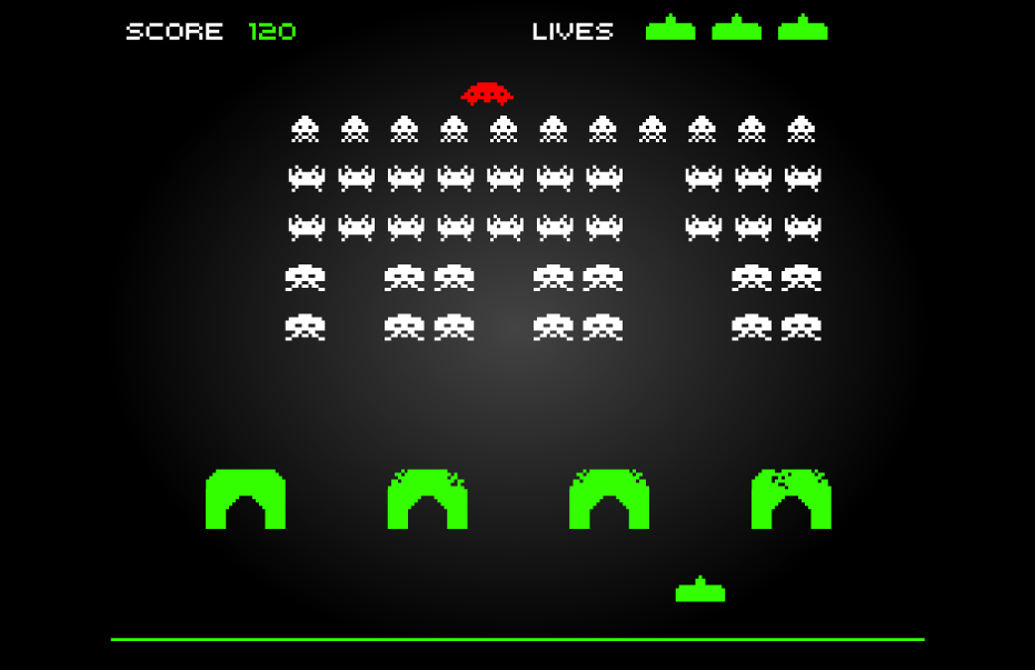 Free Classic Space Invader Game