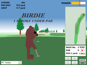 Bear Golf Tourのゲーム画像